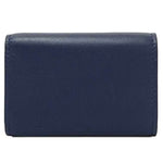 Valentino Garavani Blue Navy Leather Wallet (Tri-Fold) (Pre-Owned)