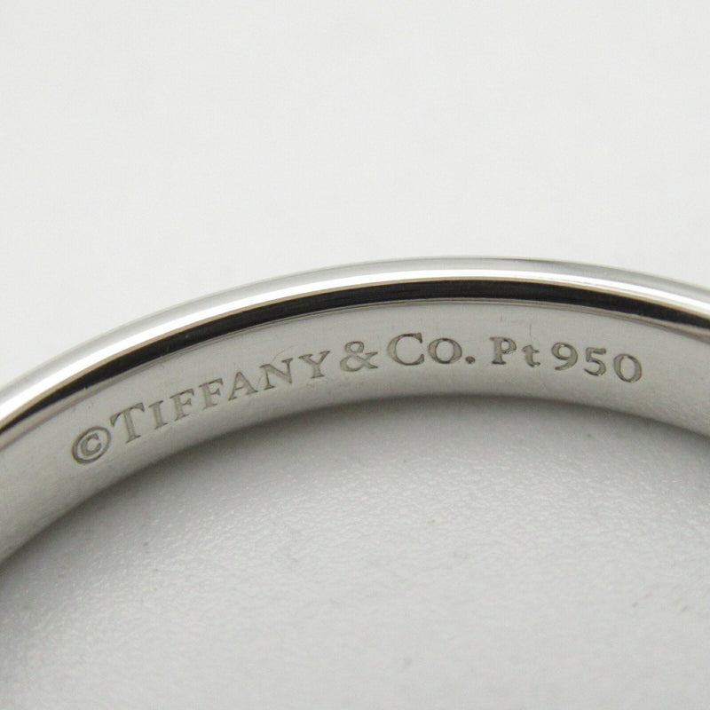 Tiffany Platinum Platinum 950 Band Ring (Pre-Owned)