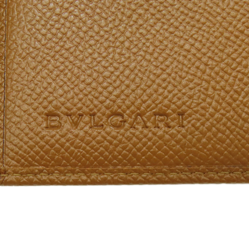 Bvlgari Bvlgari Bvlgari Brown Leather Wallet (Bi-Fold) (Pre-Owned)