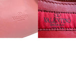 Valentino Garavani Pink Metal Leather Fanny Pack (Pre-Owned)