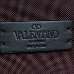 Valentino Garavani Red Color Canvas Sling Bag (Pre-Owned)