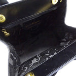 Salvatore Ferragamo Black Leather Handbag Shoulder Bag (Pre-Owned)