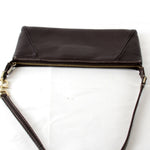 Salvatore Ferragamo Brown Leather Shoulder Bag (Pre-Owned)