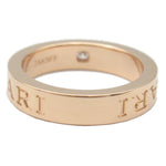 Bvlgari Clear Pink Gold (18K) Band Ring (Pre-Owned)