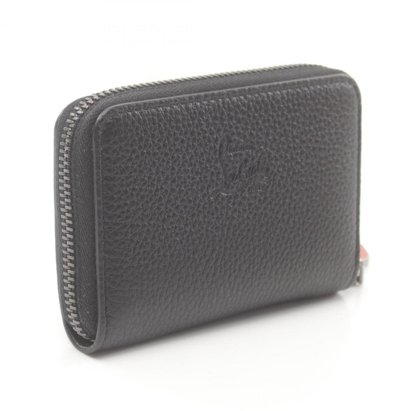 Christian Louboutin Black Leather Coin Purse/Coin Case