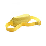 Bottega Veneta Brown Yellow Nylon Canvas Fanny Pack (Pre-Owned)