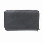 Bvlgari Bvlgari Bvlgari Black Leather Long Wallet (Bi-Fold) (Pre-Owned)