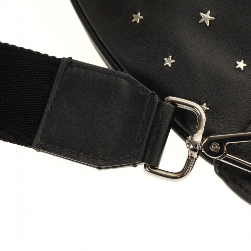 Jimmy Choo Black Leather Fanny Pack (Pre-Owned)