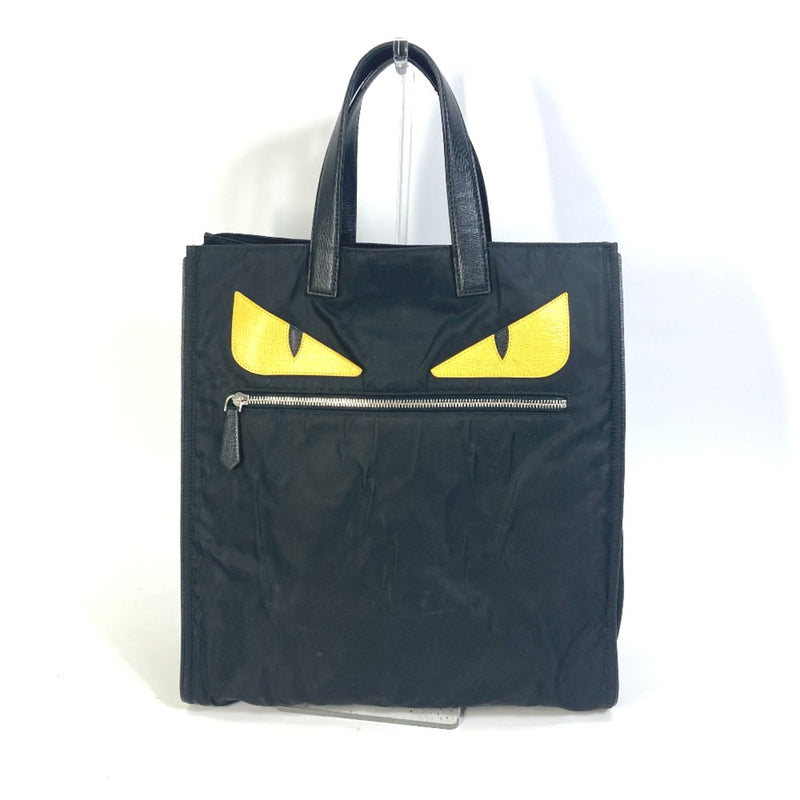 Fendi Black Cloth Tote Bag (Pre-Owned)