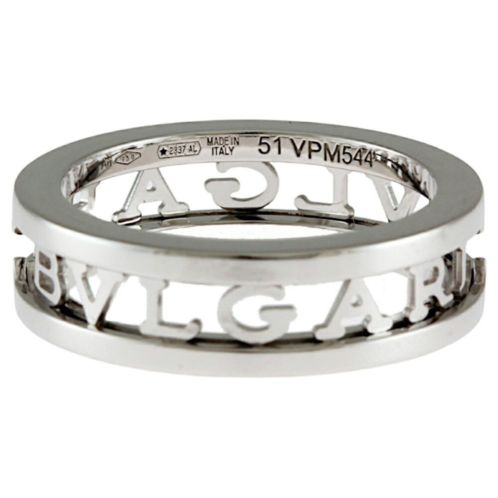 Bvlgari B.Zero1 White Gold White Gold (18K) Band Ring (Pre-Owned)