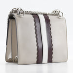 Fendi Beige Leather Shoulder Bag (Pre-Owned)