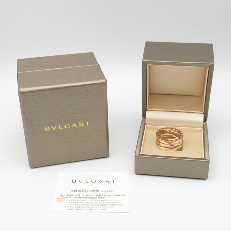 Bvlgari Clear Pink Gold (18K) Band Ring (Pre-Owned)