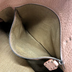 Fendi Beige Pink Leather Tote Bag (Pre-Owned)