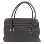 Salvatore Ferragamo Black Leather Tote Bag (Pre-Owned)