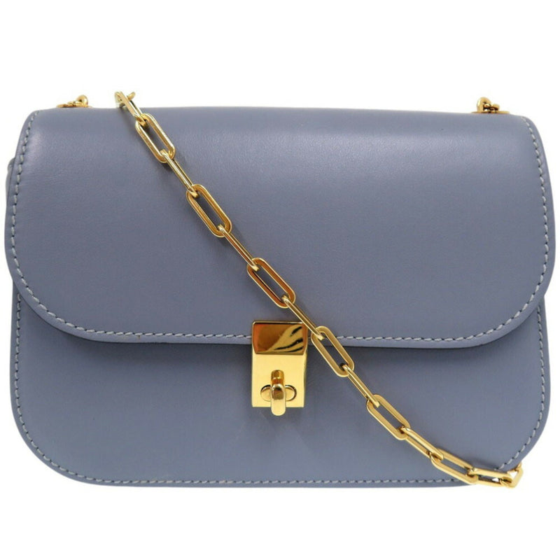 Valentino Garavani Light Blue Leather Shoulder Bag (Pre-Owned)