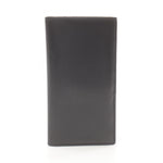 Valextra Black Leather Long Wallet (Bi-Fold) (Pre-Owned)