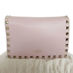 Valentino Garavani Light Pink Leather Shoulder Bag (Pre-Owned)