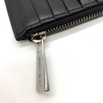 Jimmy Choo Black Leather Coin Purse/Coin Case (Pre-Owned)