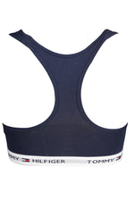 Tommy Hilfiger Blue Cotton Women Sports Women's Bra