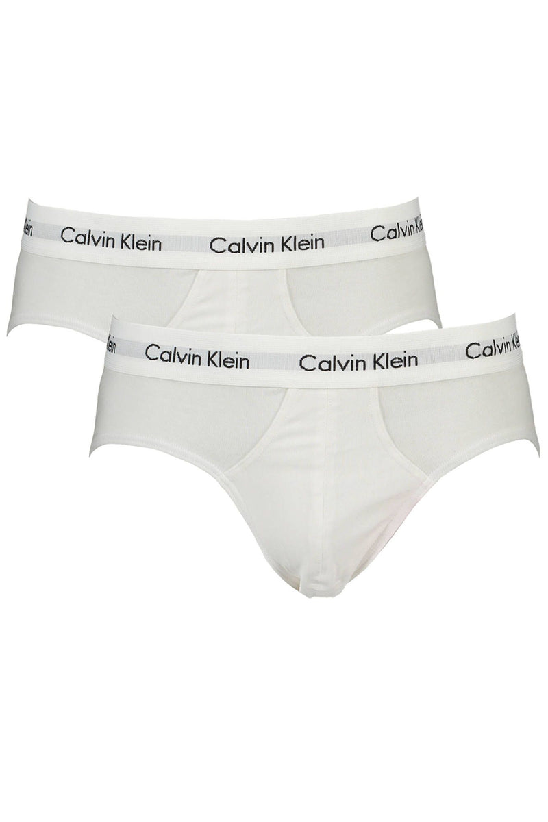 Calvin Klein White Cotton Men Men's Brief