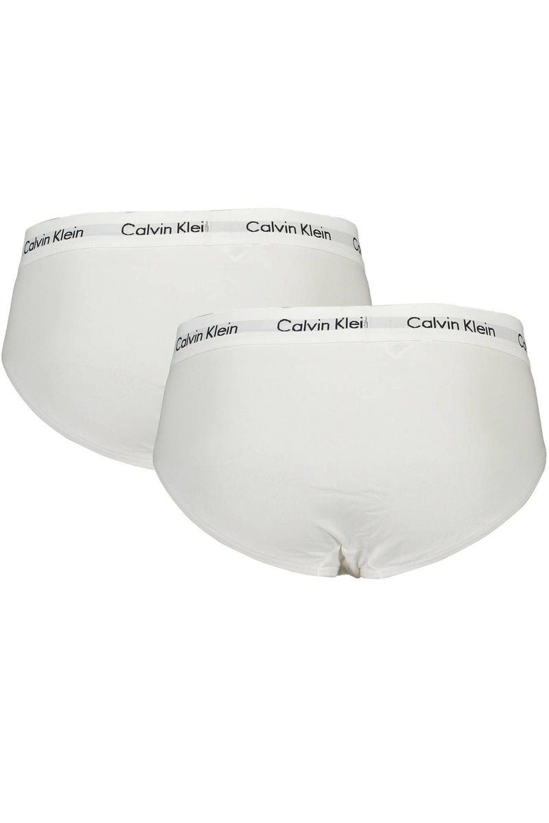 Calvin Klein White Cotton Men Men's Brief