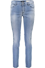 Just Cavalli Light Blue Cotton Women Women's Jeans