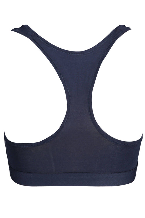 Tommy Hilfiger Blue Cotton Women Sports Women's Bra