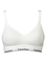 Calvin Klein White Cotton Women Women's Bralette