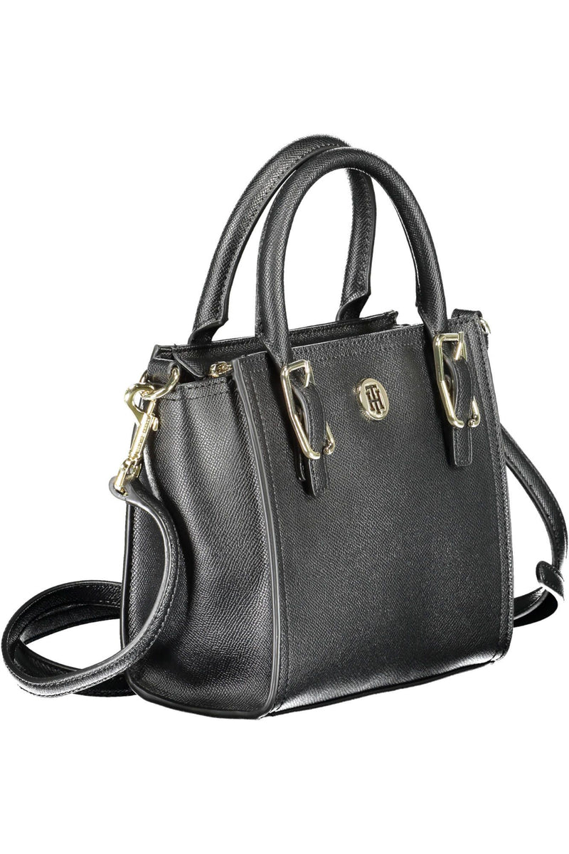 Tommy Hilfiger Black Polyethylene Women Women's Handbag