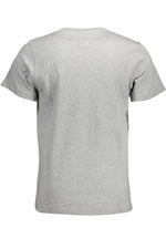 Tommy Hilfiger Gray Cotton Men Men's TShirt