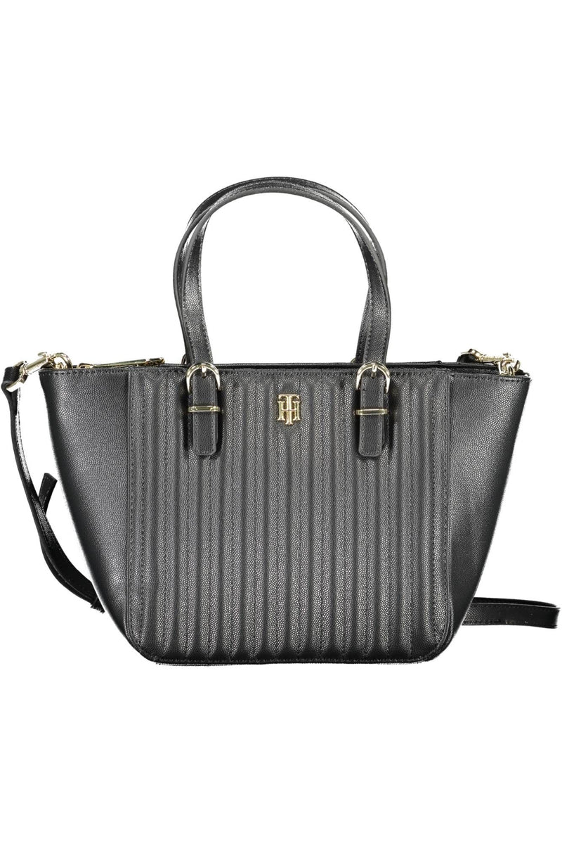 Tommy Hilfiger Black Polyethylene Women Women's Handbag