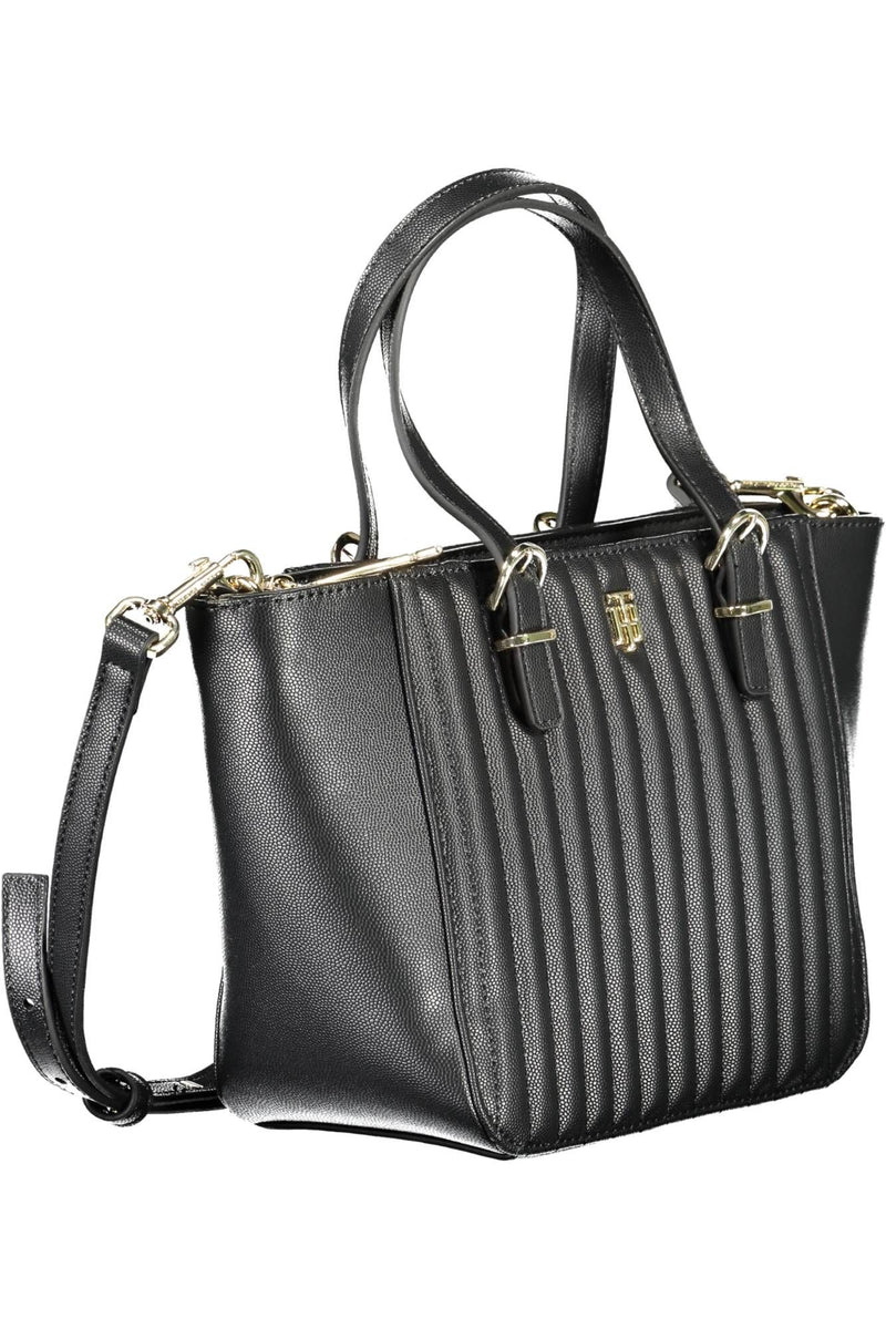 Tommy Hilfiger Black Polyethylene Women Women's Handbag