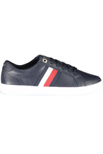 Tommy Hilfiger Blue Leather Women Women's Sneaker