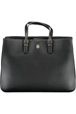 Tommy Hilfiger Black Polyethylene Women Women's Handbag