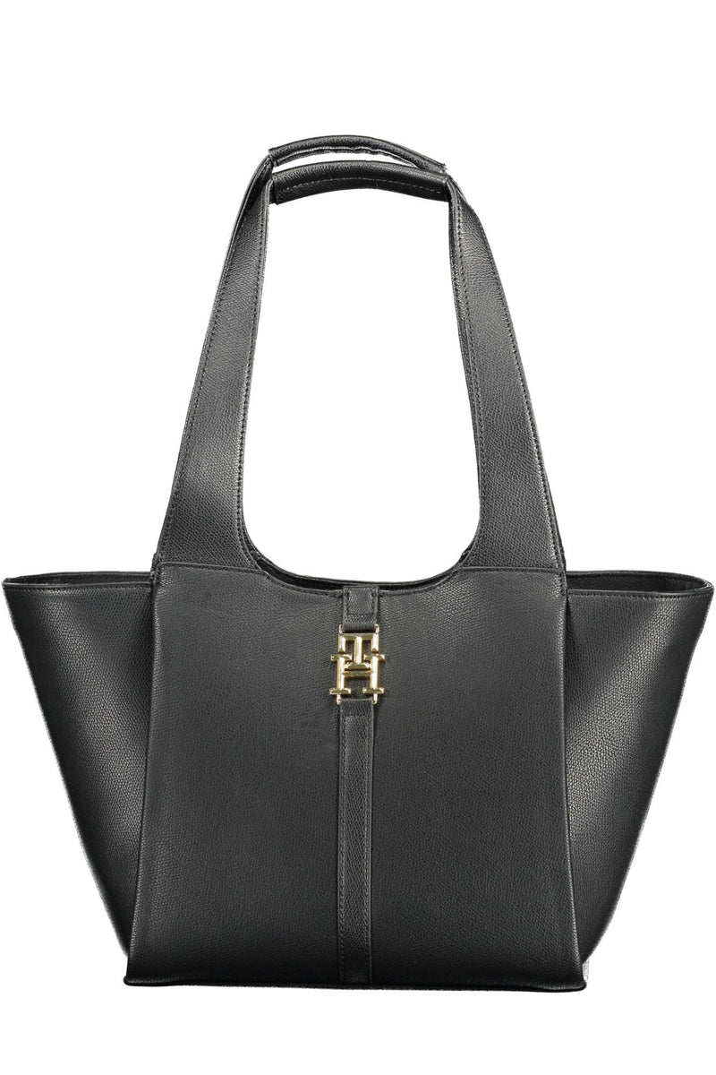 Tommy Hilfiger Black Polyethylene Women Women's Handbag