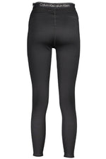 Calvin Klein Black Polyester Women Women's Legging