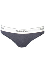 Calvin Klein Blue Cotton Women Women's Brief