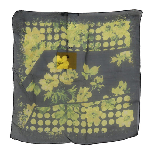 GF Ferre Elegant Floral Silk Women's Scarf