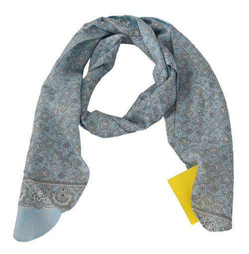 Ermanno Scervino Elegant Silk Bandana Wrap Shawl Men's Scarf