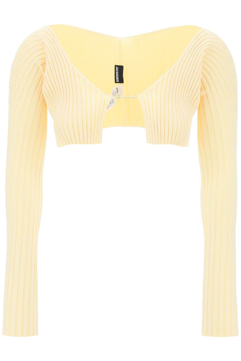 Jacquemus Women's La Maille Pralù Micro Cardigan