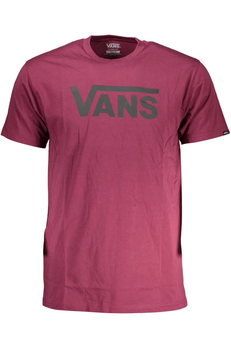 Vans Purple Cotton Men Men's T-Shirt