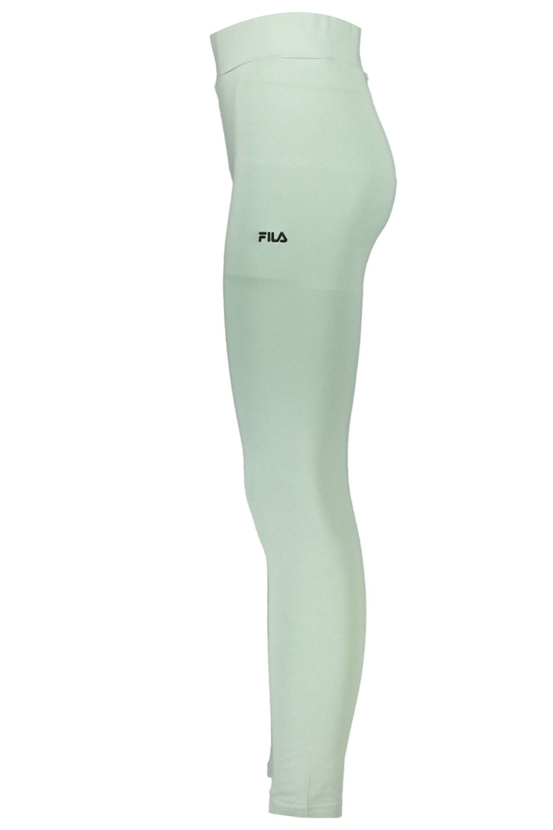 Fila Green Cotton Women Women's Legging