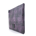 Coach Purple Canvas Clutch Bag (Pre-Owned)