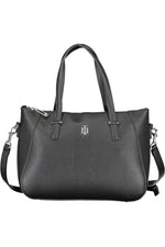 Tommy Hilfiger Black Polyethylene Women Women's Handbag