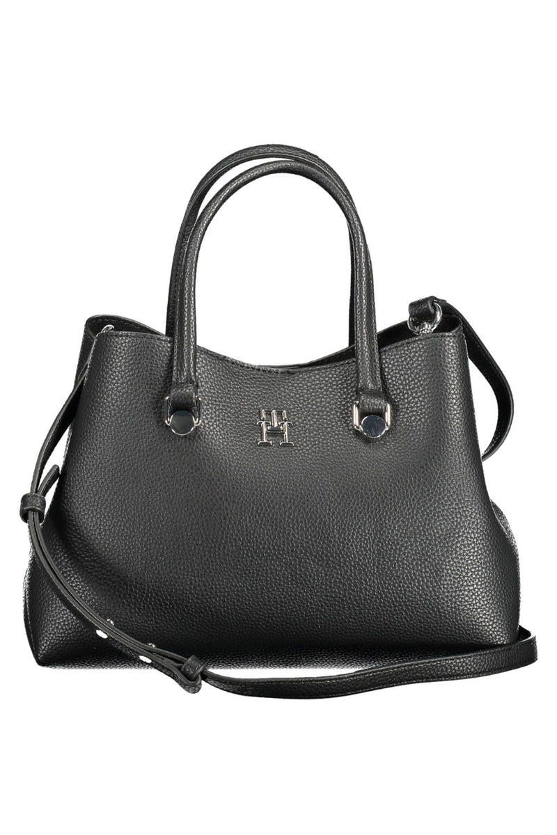 Tommy Hilfiger Black Polyester Women Women's Handbag