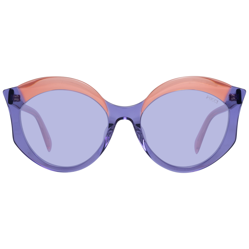 Emilio Pucci Elegant Purple Butterfly Women's Sunglasses