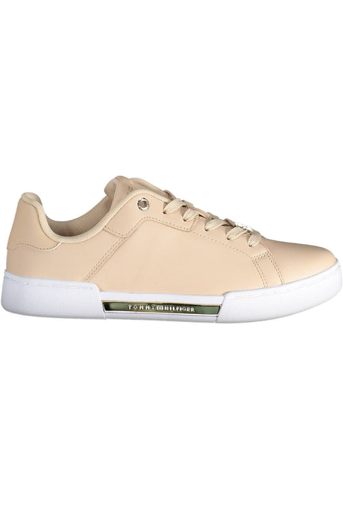 Tommy Hilfiger Pink Leather Women Women's Sneaker