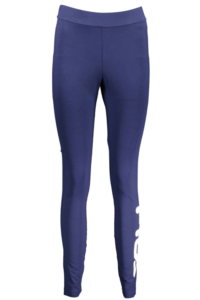 Fila Blue Cotton Women Women's Legging