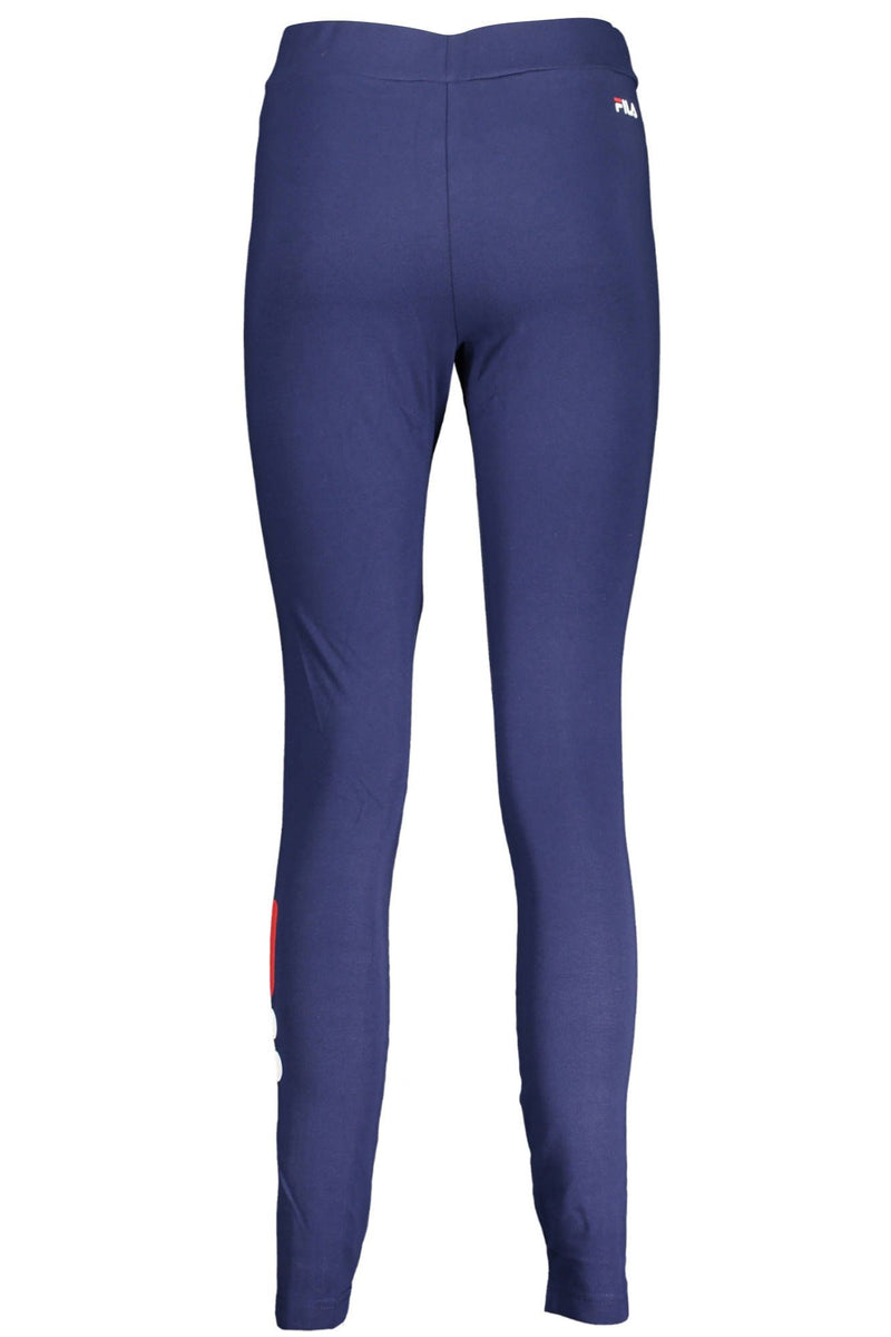 Fila Blue Cotton Women Women's Legging