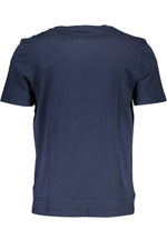 Timberland Blue Cotton Men Men's T-Shirt